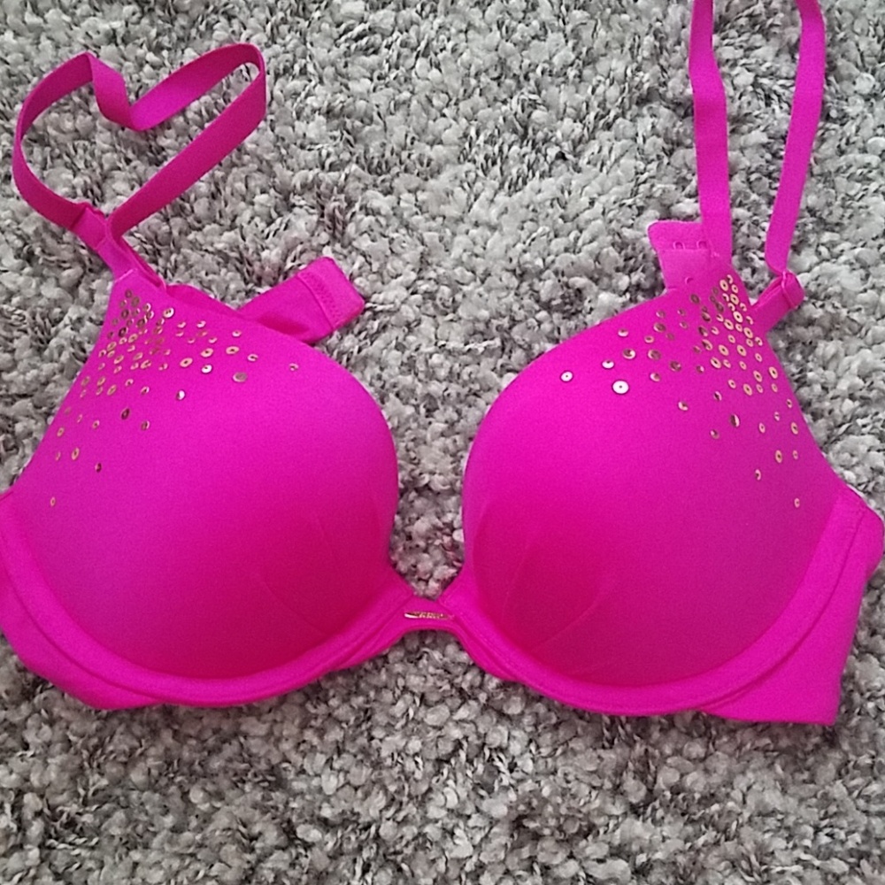 VS plunge push up bra